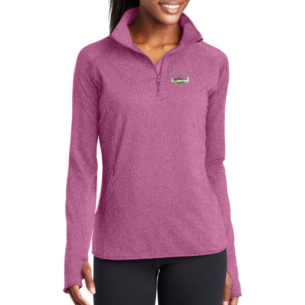   - Ladies Sport Wick ® Stretch 1/2 Zip Pullover Thumbnail