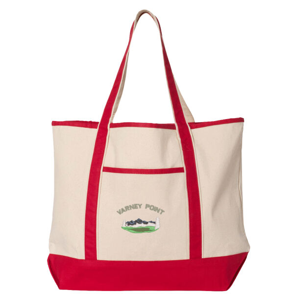   - 34.6L Large Canvas Deluxe Tote Thumbnail